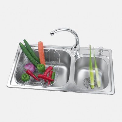 通用台上双盆系列 7643AH